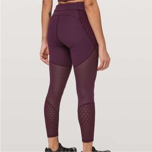 Lululemon Lab Geo Mesh Leggings